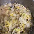 クックY9MYSU☆'s cooksnap of when they made 白菜と鯖缶のかんたん蒸し.