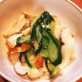 あかつぶ's cooksnap of when they made ごま油香るキュウリとちくわの和え物.
