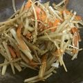 たまごおみか's cooksnap of when they made 子供も大好き♪甘いきんぴらごぼう☆.