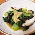 しゅうたろう。's cooksnap of when they made チンゲン菜と油揚げの煮びたし.