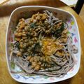 クックZD3CWA☆'s cooksnap of when they made 喉越しツルン♡冷やし納豆蕎麦.