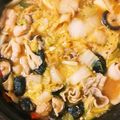 クック0VGUEX☆'s cooksnap of when they made 子供も食べれるキムチ鍋☆.