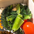 かなあい♡'s cooksnap of when they made ◎小松菜と椎茸のオイマヨ炒め.