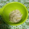るぃにゃん☆'s cooksnap of when they made 【離乳食中期】ささみとバナナのミルク煮.