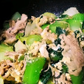 みかんmama3's cooksnap of when they made 鶏がらで簡単！青梗菜としめじの卵炒め.