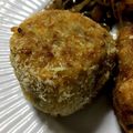 maffy32's cooksnap of when they made カレーリメイク★ライスコロッケ★.