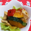 たまさぶろうの部屋's cooksnap of when they made 鶏胸肉とかぼちゃの南蛮漬け.