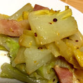 oおれんじo's cooksnap of when they made 白菜とベーコンのマスタードマヨ炒め.