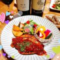 norikolo's cooksnap of when they made 簡単！美味すぎる？！お万のポークチャップ.