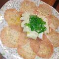 クック7H9BR0☆'s cooksnap of when they made 生ハムとカマンベールでカルパッチョ風.