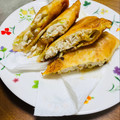 kinniko's cooksnap of when they made とっても簡単*長ネギとささみの春巻き*.