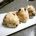 卯月のうさぎ２０１４'s cooksnap of when they made 梅ワカメのオニギリ.