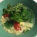 ラマンマディラーラ's cooksnap of when they made トマト・小松菜・卵の中華スープ♪.