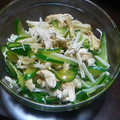 あまたみ's cooksnap of when they made きゅうりとささみのぽん酢和え.
