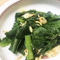 ♪めぐちん♪'s cooksnap of when they made レンジで♪小松菜と桜えびのナムル.