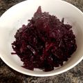 ダイナソー☆'s cooksnap of when they made 紫キャベツ赤ワイン煮込み.