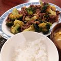ぱやかちゃん's cooksnap of when they made 牛肉とブロッコリーのオイスターソース炒め.