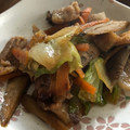 ちゃんこまんさん's cooksnap of when they made 豚こまと白菜のすき焼き風炒め.