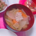 さやルビー's cooksnap of when they made ホットクックで豚汁.