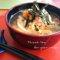 inyako's cooksnap of when they made ☆ﾟ+.卵とじ煮込みうどんﾟ+.☆.