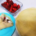 まさみよし's cooksnap of when they made お店みたいなクレープ.