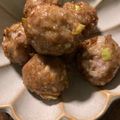 チャックねこ☆'s cooksnap of when they made おつまみ簡単肉団子♪.