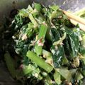 クックF4IZ84☆'s cooksnap of when they made 子供がおかわり^_^小松菜絶賛サラダ♡.