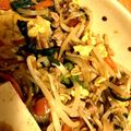 いさうさ's cooksnap of when they made 簡単ヘルシー！豚肉とニラもやし人参卵炒め.