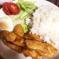 aーまま's cooksnap of when they made 給食の想い出☆鶏ささみのレモン煮.