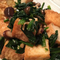 あやぷーー's cooksnap of when they made 簡単！ほうれん草と厚揚げの炒め煮.