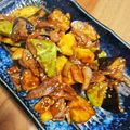 ♡Catherine's cooksnap of when they made ナスとアボカドのコチュジャン炒め.