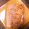 てとりすさん's cooksnap of when they made レンジ３分で簡単しっかり味！さばのみそ煮.