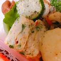 928るびすけ☆☆'s cooksnap of when they made お弁当にぴったり！カニカマとネギの卵焼き.