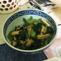 初心料理男子GM's cooksnap of when they made 小松菜とツナのお揚げさん和え.