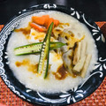ちなつ07's cooksnap of when they made たらの湯煮だしとろろ仕立て.