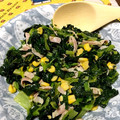 ＊miyumama＊'s cooksnap of when they made コーンたっぷり☆ほうれん草のバター炒め.
