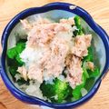 mikko6's cooksnap of when they made ブロッコリーとツナのおろしあえ♪.