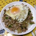 ＊miyumama＊'s cooksnap of when they made 簡単、ガパオライス風.