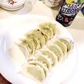Donchanママ's cooksnap of when they made 小松菜 de　❝あっさり餃子❞.