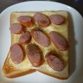 クック291MJY☆'s cooksnap of when they made ウィンナーマヨネーズトースト.