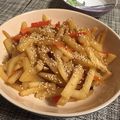 クックCG2NFA☆'s cooksnap of when they made 大根で♪きんぴら風＊お弁当にも.