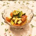 RIEK♡K♡'s cooksnap of when they made モッツァレラ アボカド トマトのサラダ.