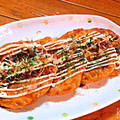Rina☻'s cooksnap of when they made さつま揚げのお好み焼き風.