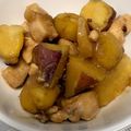 emityu's cooksnap of when they made 栗と鶏肉の甘辛煮.
