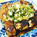 てづくりだいすきはな's cooksnap of when they made ＊パリパリ鳥のねぎソース掛け＊.