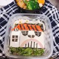 クックWPDQPJ☆'s cooksnap of when they made ★旦那用キャラ弁　キン肉ハウス　*Ｙｍ*.