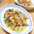 YUH♡ママ's cooksnap of when they made ダシダとごま油だけ！塩焼きそば.