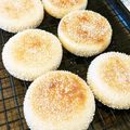 ※Kei's cooksnap of when they made 全粒粉入り♪イングリッシュマフィン.