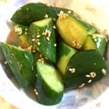 チロチロル's cooksnap of when they made 箸休まない！簡単一品☆やみつききゅうり☆.