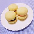 まあまま☆0403's cooksnap of when they made じゃがいものまんまるジャムサンド.